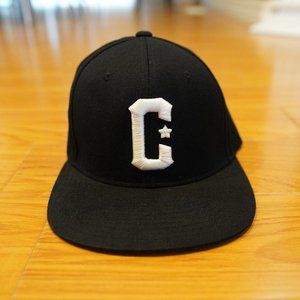 Live Fit Snapback Hat - Black/White